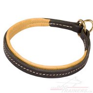 Zughalsband aus Leder fr Hundetraining Super Qualitt