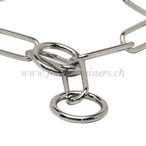 Collier mtallique de grande qualit pour chien