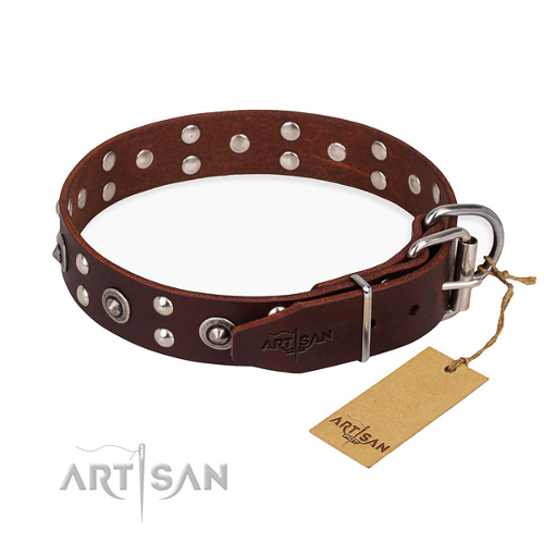 Pirat Hundehalsband Leder