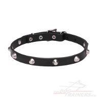 Lederhalsband fr kleine und groe Hunde Weich und Eng