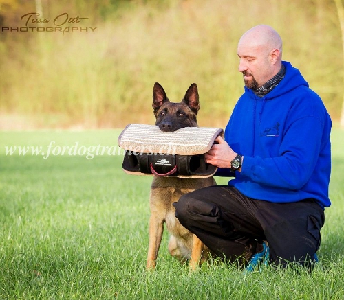 Matriel de dressage au mordant pour Malinois