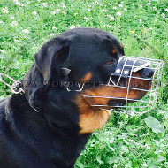 Metallmaulkorb fr Rottweiler "Perfekte Freiheit"