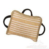 Coussin de mordant pour chien TE8 en
            jute