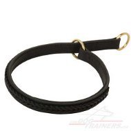 Collier pour chien C45 super solide en double cuir